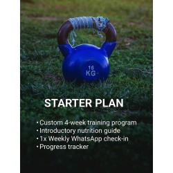 Starter Fitness Plan – Custom Training & Weekly Check-Ins | Christ Sadi Coaching