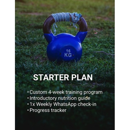 Starter Fitness Plan – Custom Training & Weekly Check-Ins | Christ Sadi Coaching