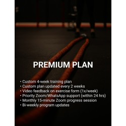 Premium Online Fitness Coaching – Personalized Plans & Weekly Feedback | Christ Sadi