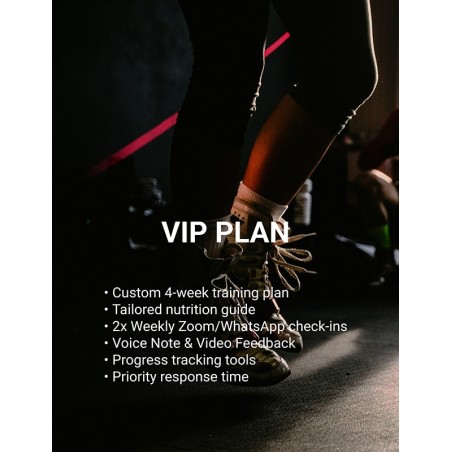 VIP Fitness Plan – Full Coaching, Weekly Calls & Daily Support | Christ Sadi